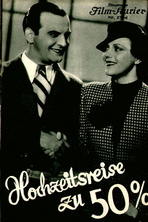 Hochzeitsreise zu 50% (1937) poster