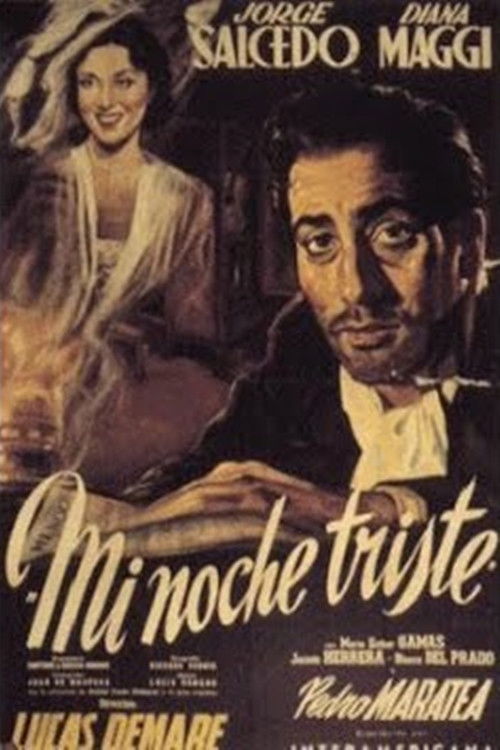 Mi noche triste (1952) poster