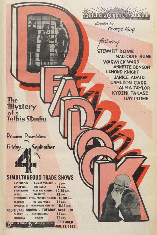 Deadlock (1931) poster