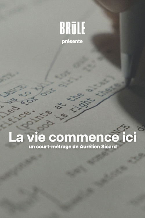 La vie commence ici (2024) poster