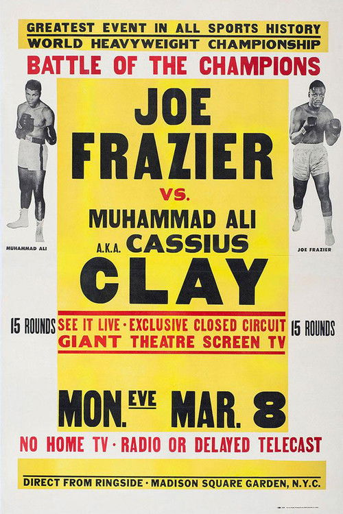 Muhammad Ali vs. Joe Frazier I (1971) poster