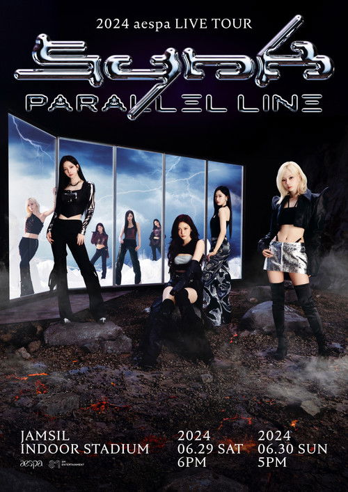 2024 aespa LIVE TOUR - SYNK：PARALLEL LINE - in SEOUL (2024) poster