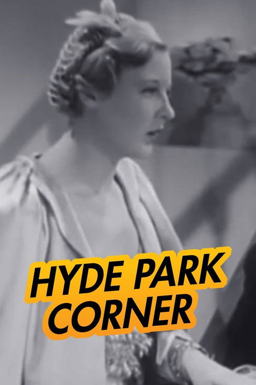 Hyde Park Corner (1935) poster