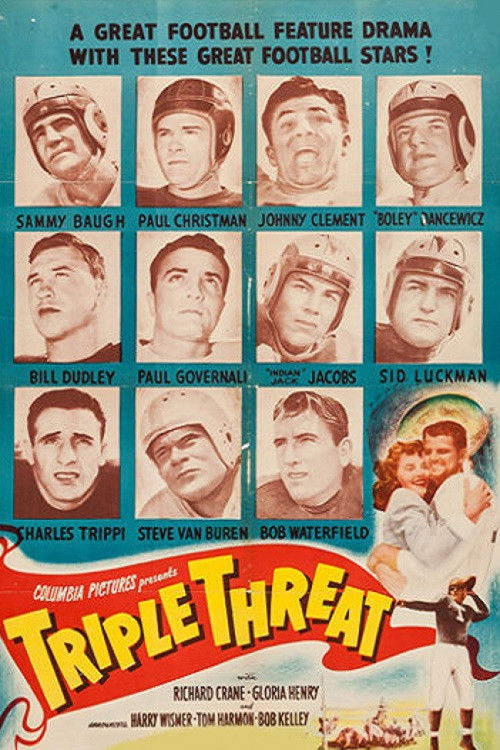 Triple Threat (1948) poster