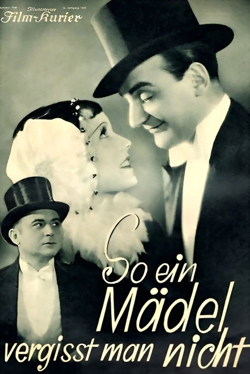 So ein Mädel vergißt man nicht (1932) poster