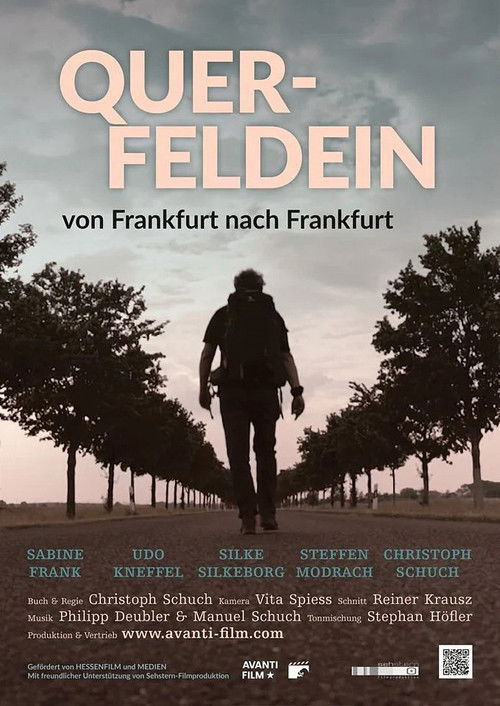 Querfeldein - Von Frankfurt nach Frankfurt poster