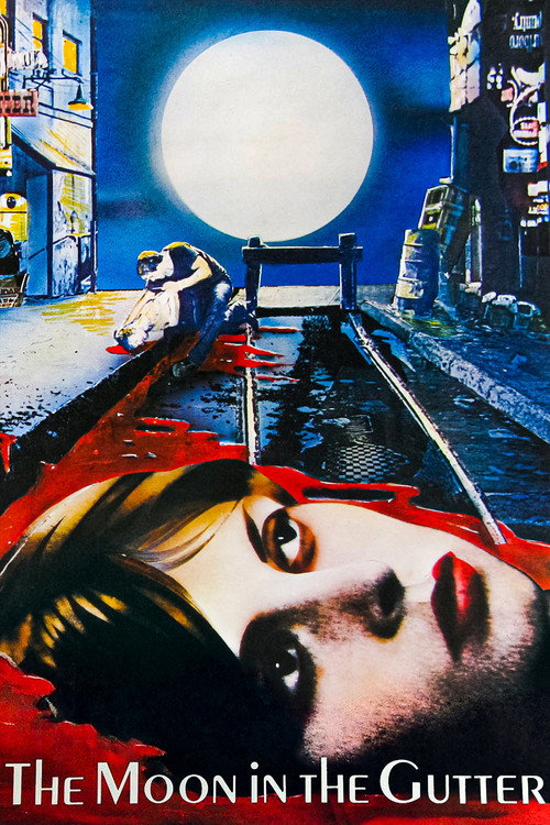 La Lune dans le caniveau (1983) poster