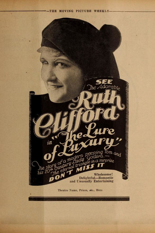 The Lure of Luxury (1918) poster