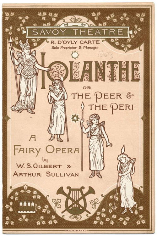 Iolanthe (1968) poster
