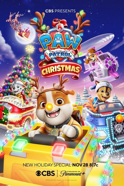A Paw Patrol Christmas (2025) poster