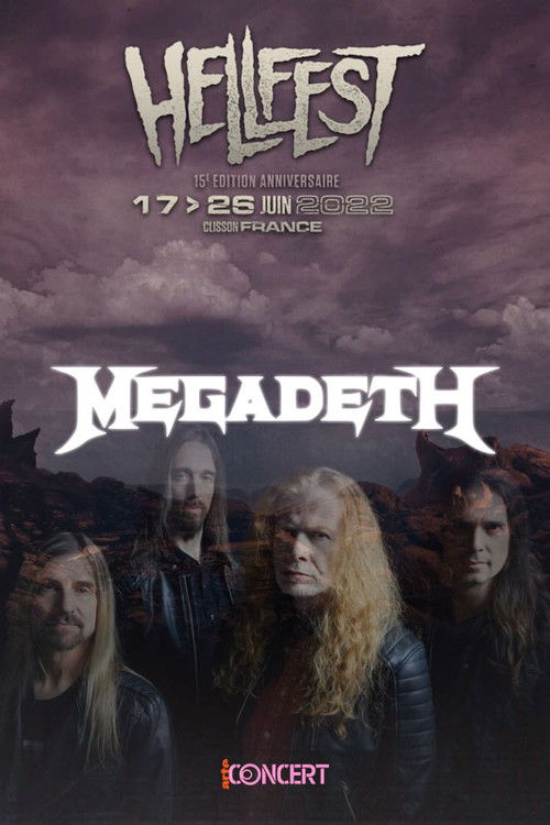 Megadeth - Hellfest 2022 (2022) poster