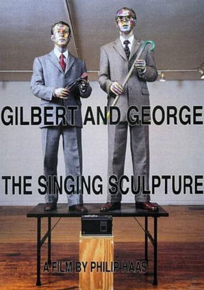 Gilbert and George The Singing Sculpture (1991) poster