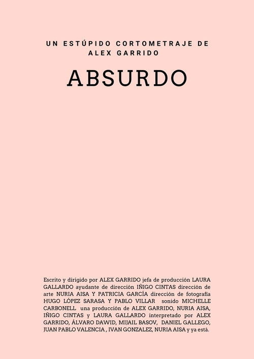 ABSURDO (2021) poster