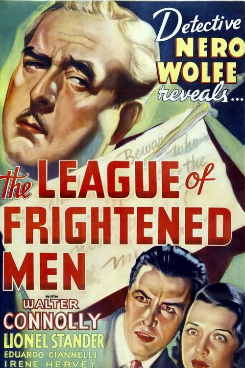The League of Frightened Men (1937) poster