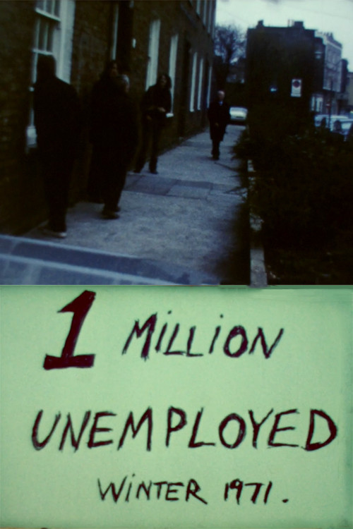One million unemployed in winter '71 (1971) poster