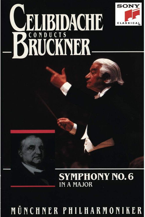 Bruckner - Symphony No. 6 (Sergiu Celibidache, live at Philharmonie am Gasteig, Munich) (2012) poster