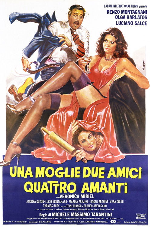 A Wife, Two Friends, Four Lovers (1980) poster