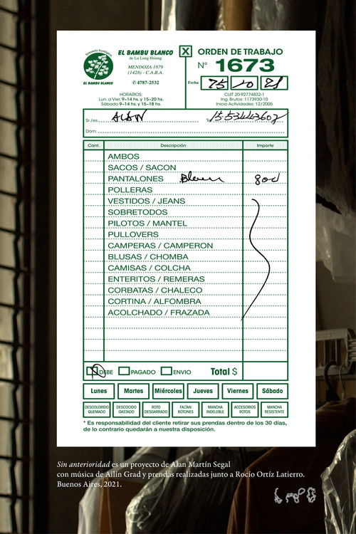 No Anteriority (2021) poster