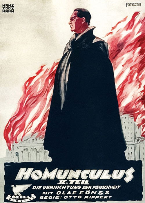 Homunculus, 5. Teil: Die Vernichtung der Menschheit (1917) poster
