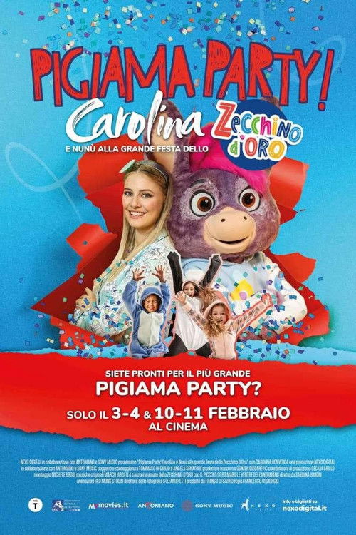 Pigiama Party! Carolina e Nunù alla grande festa dello Zecchino d'Oro (2024) poster