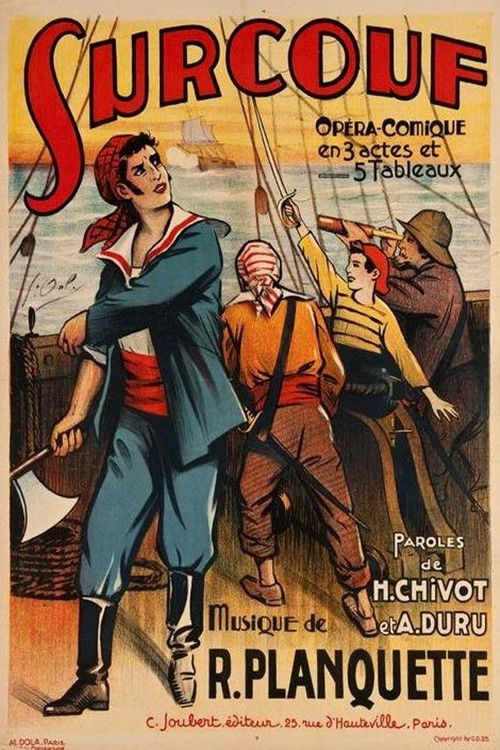 Surcouf (1925) poster
