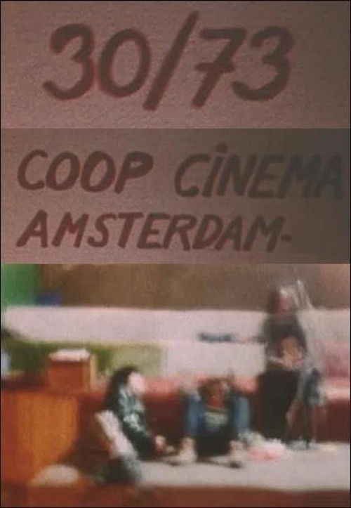 30/73 Coop Cinema Amsterdam (1973) poster