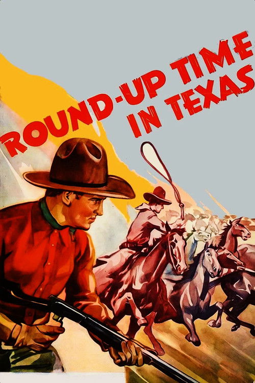 Round-Up Time in Texas (1937) poster