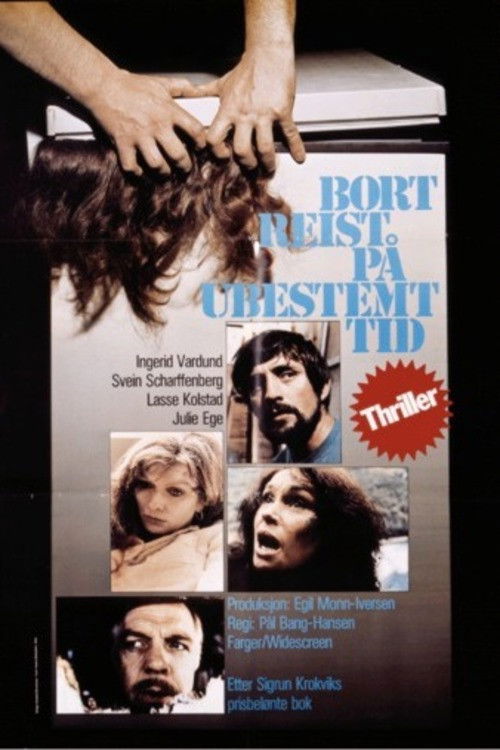 Bortreist på ubestemt tid (1974) poster