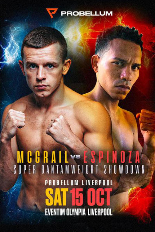 Peter McGrail vs. Alexander Espinoza (2022) poster