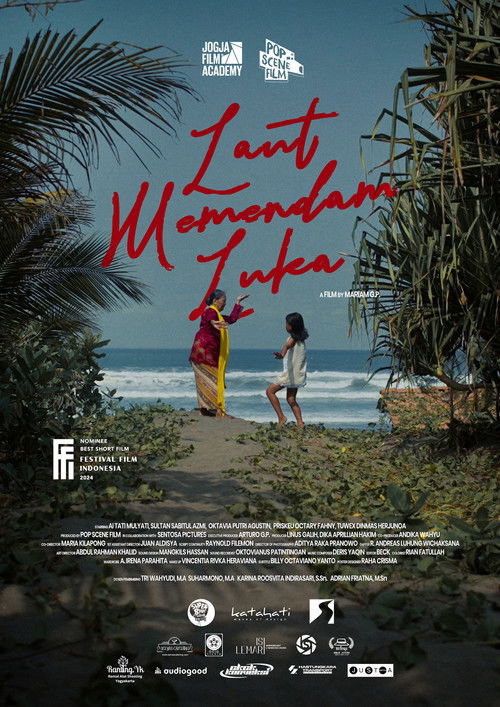 Laut Memendam Luka (2024) poster