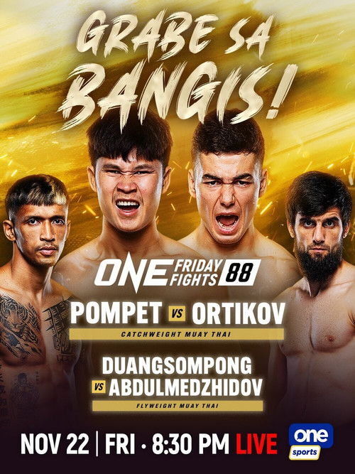 ONE Friday Fights 88: Pompet vs. Ortikov (2024) poster
