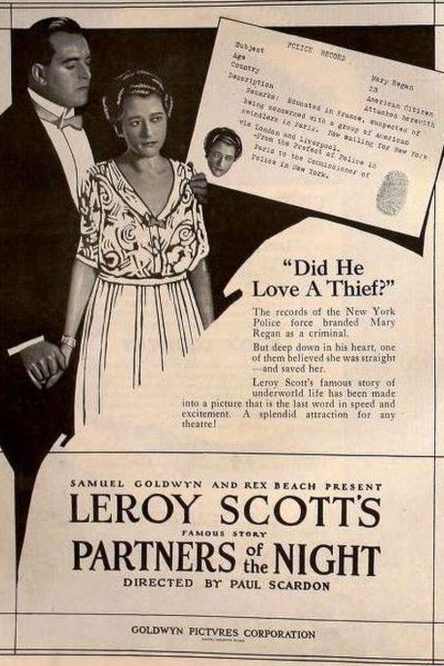 Partners of the Night (1920) poster