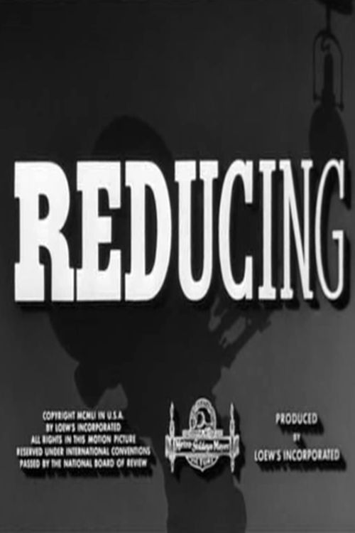 Reducing (1952) poster