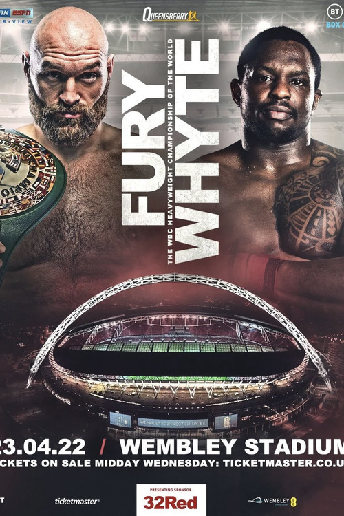 Tyson Fury vs. Dillian Whyte (2022) poster