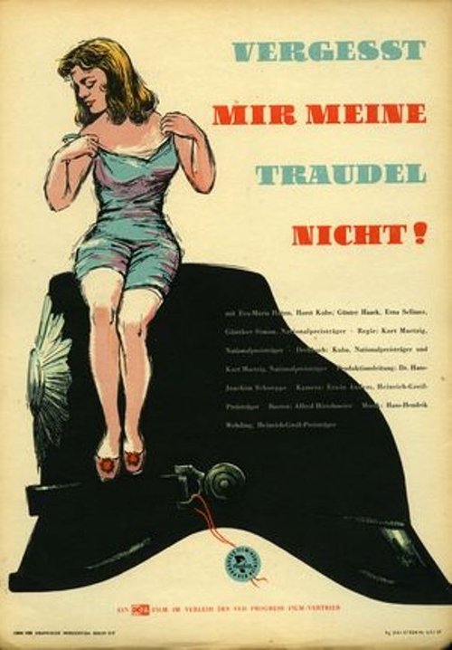 Don't Forget My Little Traudel (1957) poster