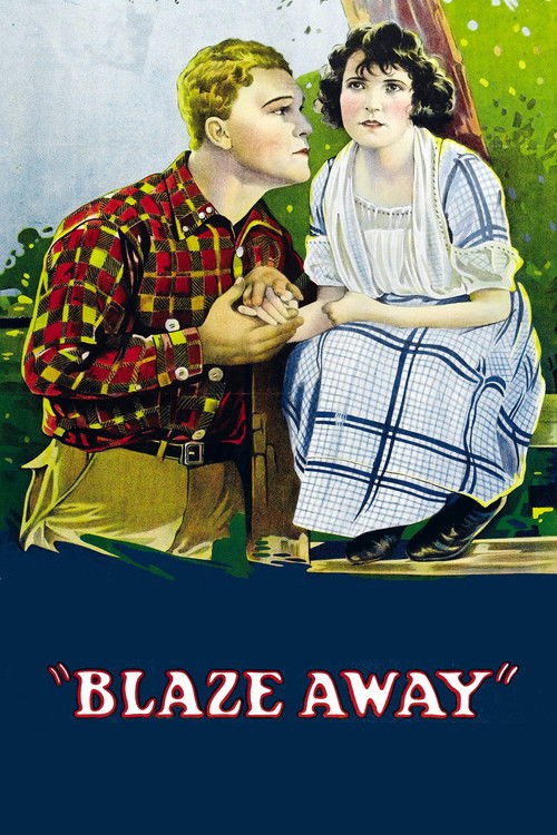 Blaze Away (1922) poster