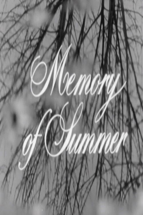Memory of Summer (1958) poster