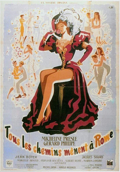 Tous les chemins mènent à Rome (1949) poster