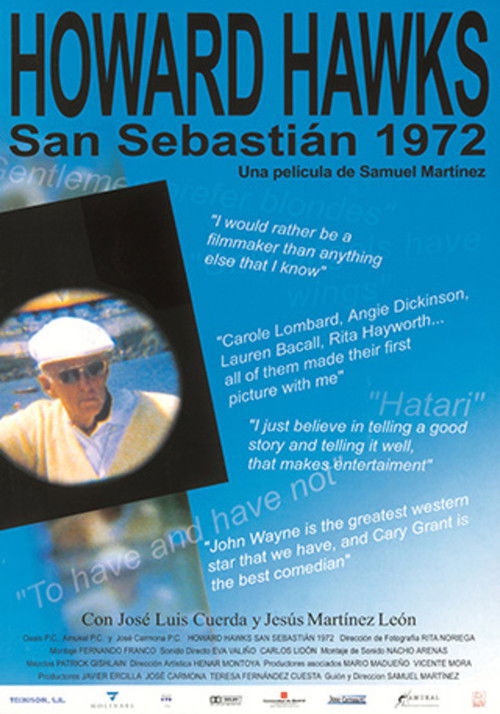 Howard Hawks, San Sebastián 1972 (2003) poster