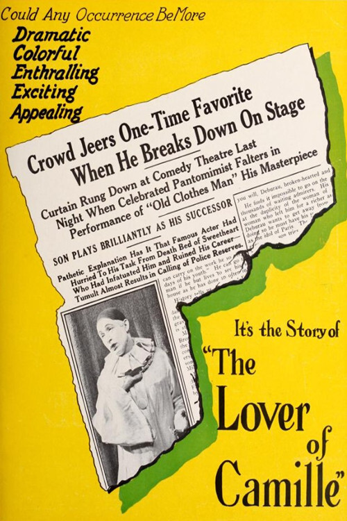 The Lover of Camille (1924) poster