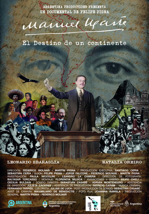 Manuel Ugarte: El destino de un continente (2023) poster