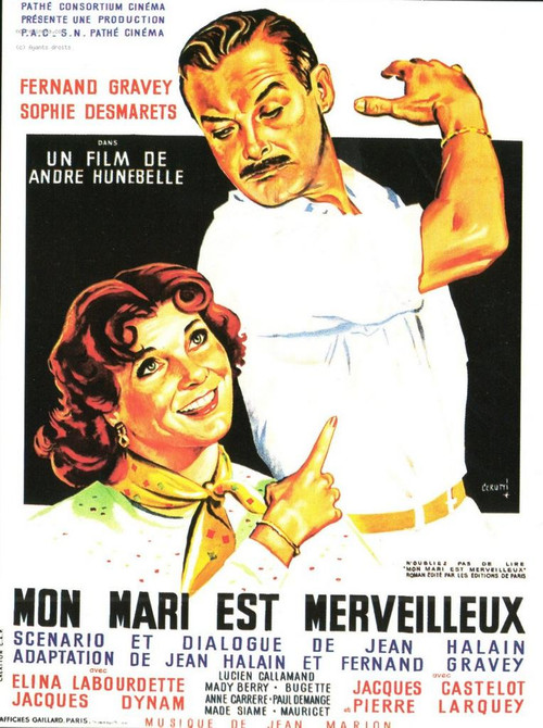 My Husband Is Marvelous (1953) poster