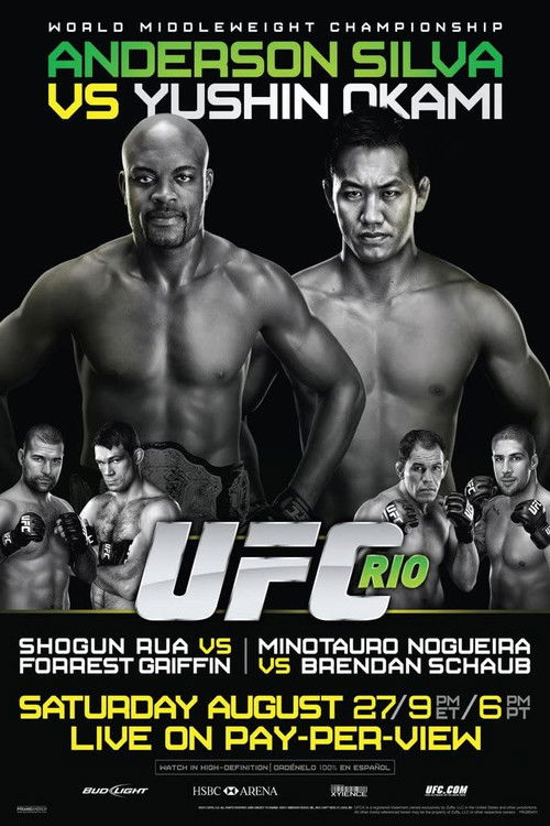 UFC 134: Silva vs. Okami (2011) poster