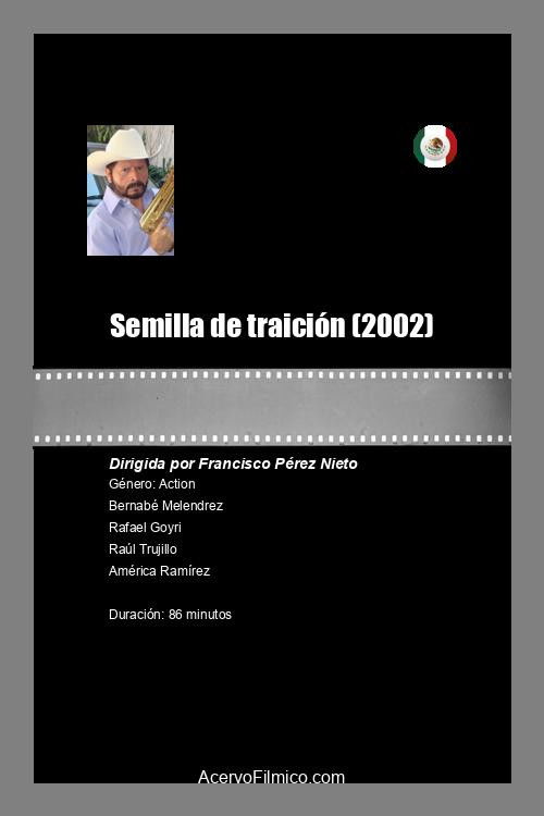 Semilla de traición (2002) poster