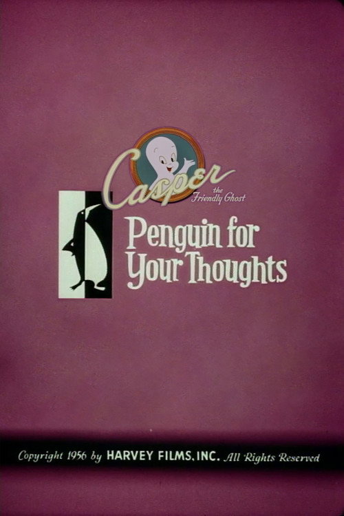 Penguin for Your Thoughts (1956) poster
