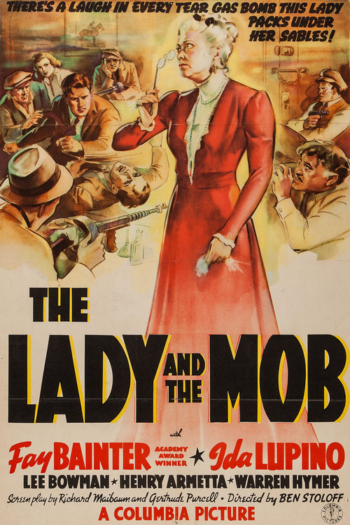 The Lady and the Mob (1939) poster