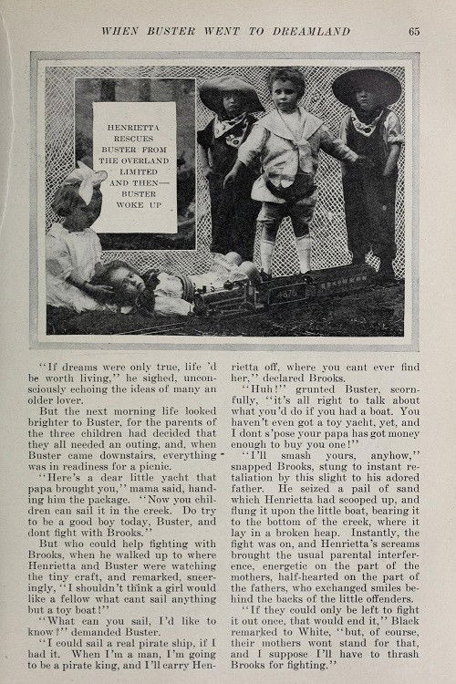 Buster in Nodland (1912) poster