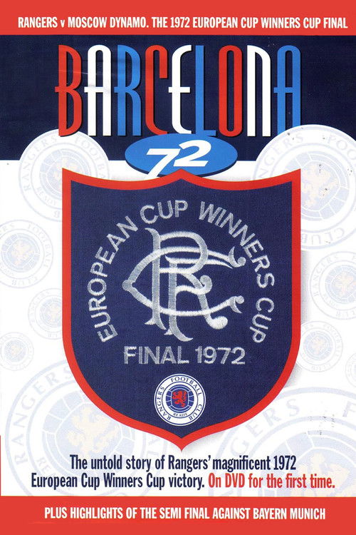 Rangers F.C - Barcelona ’72 European Cup Winner Cup (2002) poster