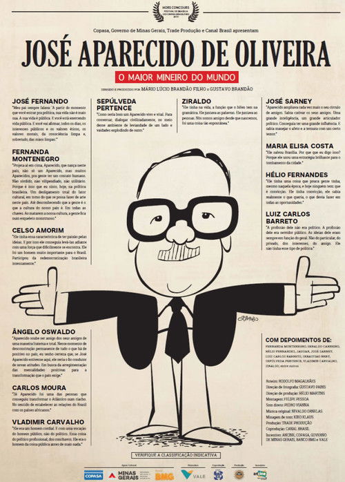 José Aparecido de Oliveira – O Maior Mineiro do Mundo (2019) poster