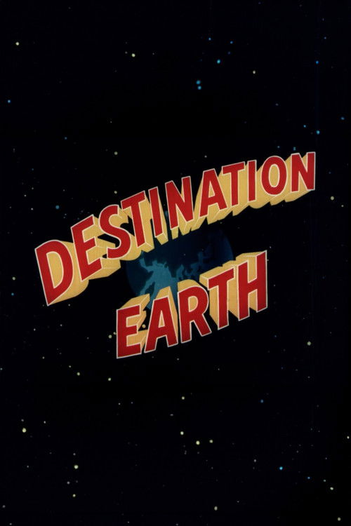 Destination Earth (1956) poster